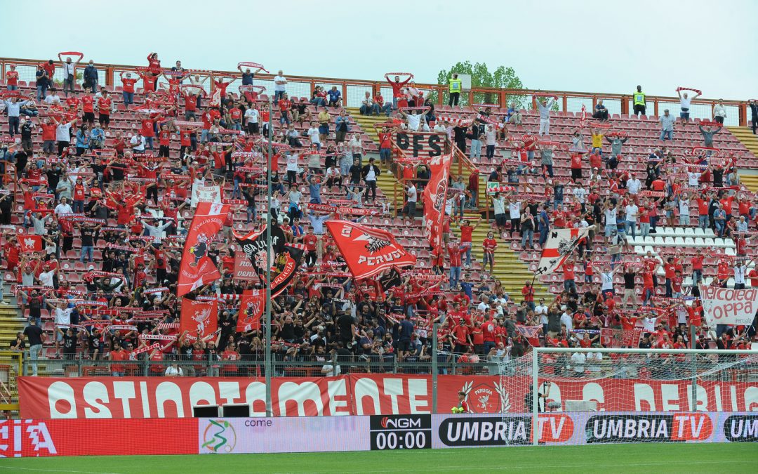 Perugia-Cremonese | Aumentata capienza al 75%, biglietti in Curva Nord