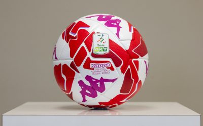Balata consegna il pallone rosso alla Presidente Meloni e al ministro Abodi